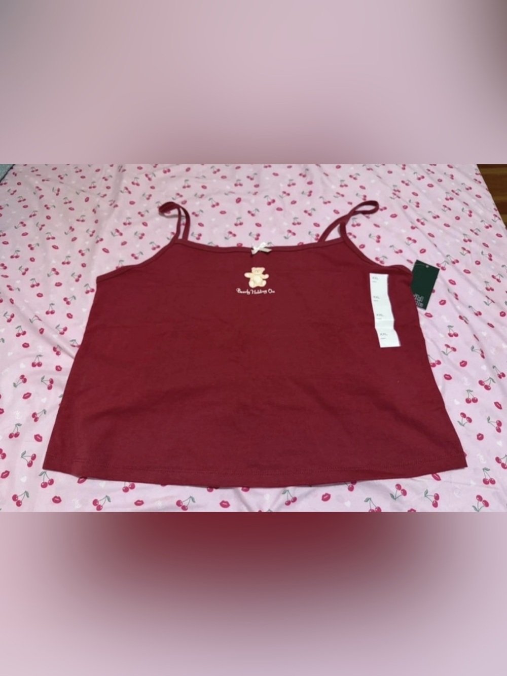 Wild fable Camisole Tank Top in Red Size XXL NWT